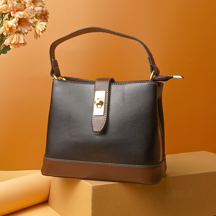 Merina Bucket Bag - Black