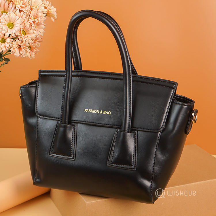 Black Bliss Fashion Lady Purse and Handbag Set